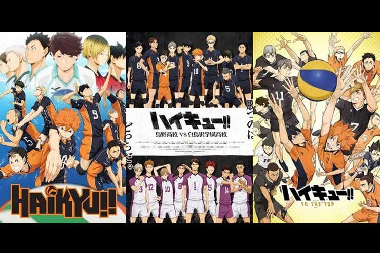 Order to Watch Anime HAIKYUU!! the correct one along with a complete synopsis