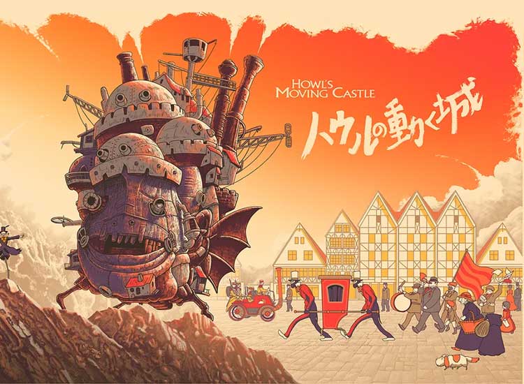 Sinopsis & Review Film Anime Howl’s Moving Castle (2004)